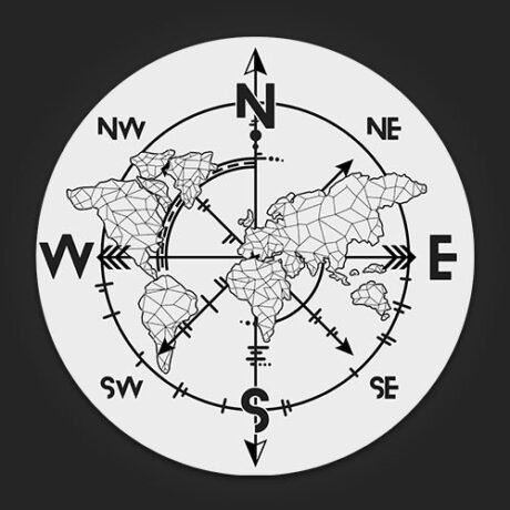 World Map | Sticker