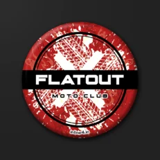 Flatout Moto Club | Badge