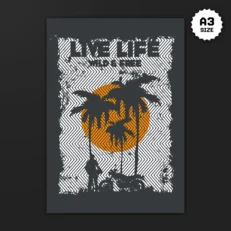 Live Life | Poster