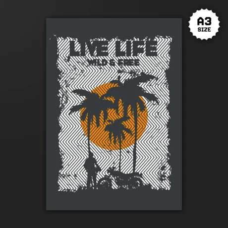 Live Life | Poster