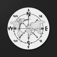 World Map | Sticker