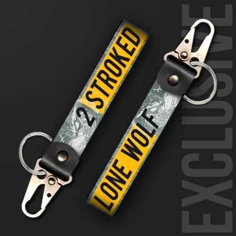Lone Wolf | Moto Keychain