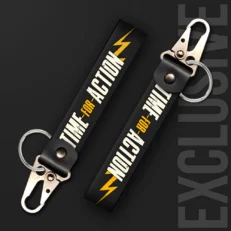 Time for Action | Moto Keychain