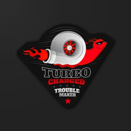 Turbo Charged | Sticker