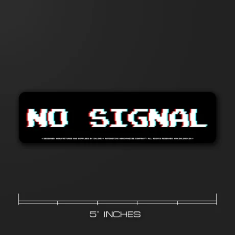 No Signal | Car Sticker