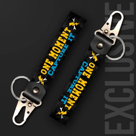 One Moment | Moto Keychain
