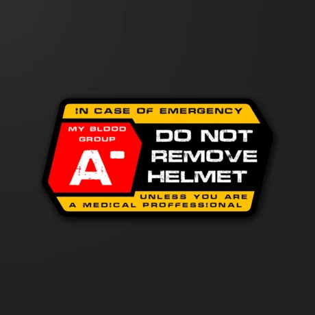 A Negative | Blood Group Sticker