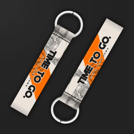 Time to Go | Keychain