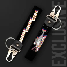 Brum Brum Girl | Moto Keychain