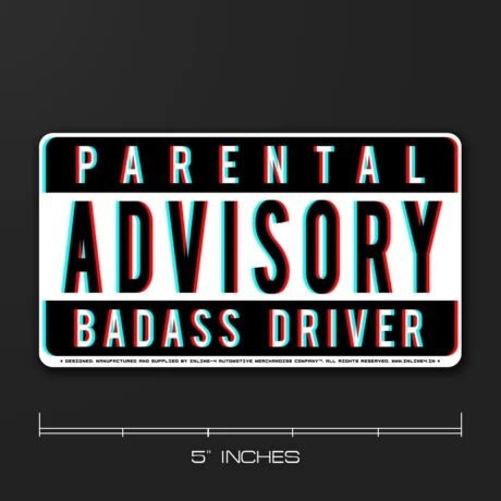 Parental Advisory | Car Sticker