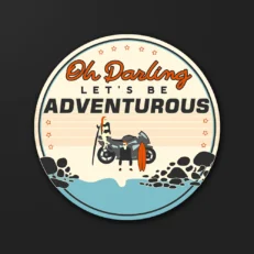 Let’s be Adventurous | Sticker