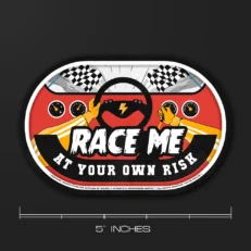Race Me | Car Sticker