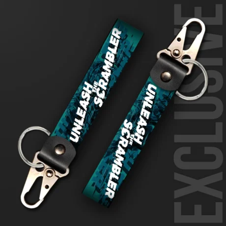 Unleash The Scrambler | Moto Keychain