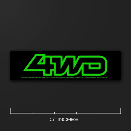 4WD | Car Sticker