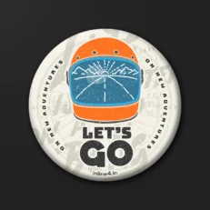 Let's Go | Badge