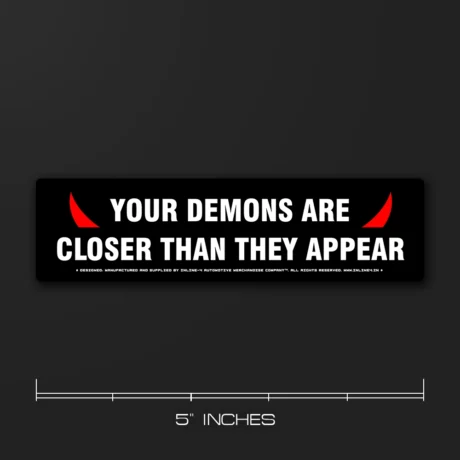Demons | Car Sticker
