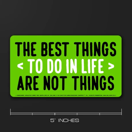 The Best things | Car Sticker