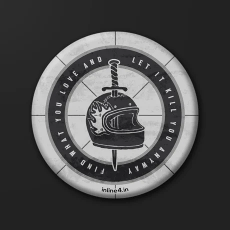 Find what you love | Badge