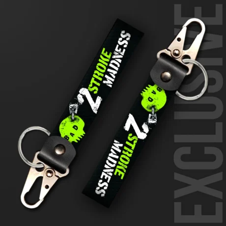 2 stroke Madness | Moto Keychain