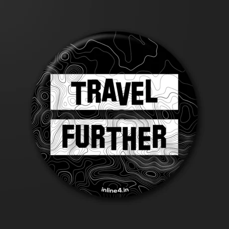 Travel Further | Badge