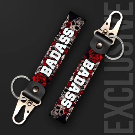 Badass | Moto Keychain