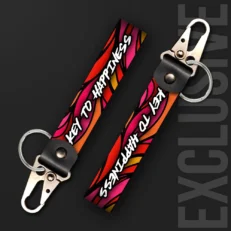 Key to Happiness 2.0 | Moto Keychain