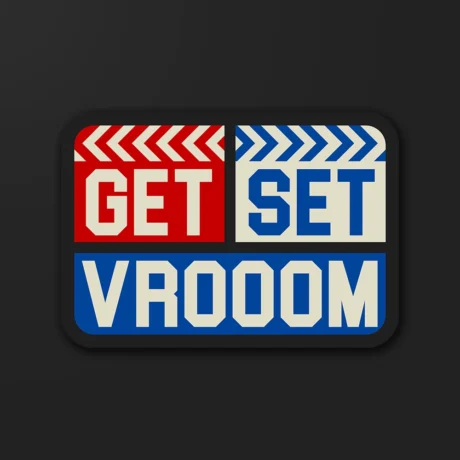 Get Set Vrooom | Sticker