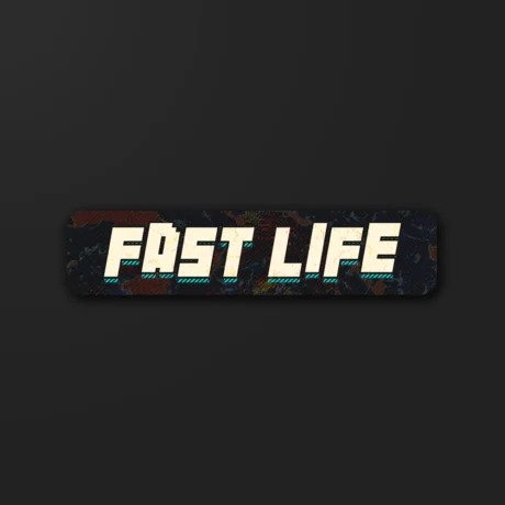 Fast Life | Sticker