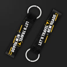 Lets Travel New Roads | Keychain