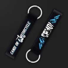 Candi On A Motorcycle | Keychain