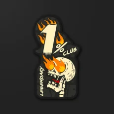1% Club | Sticker