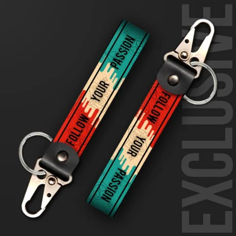 Follow your Passion | Moto Keychain