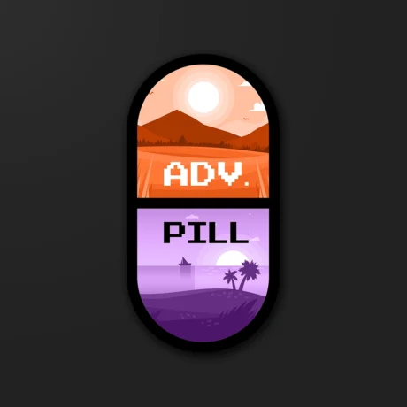 Adventure Pill | Sticker