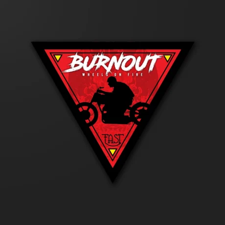 Burnout | Sticker