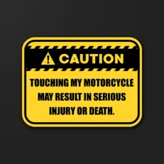 Caution | Sticker