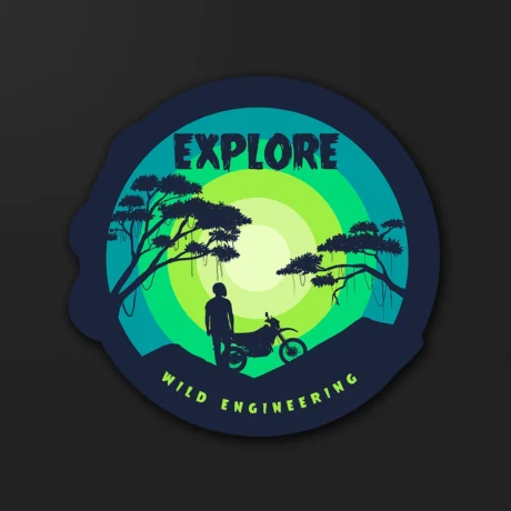 Explore | Sticker