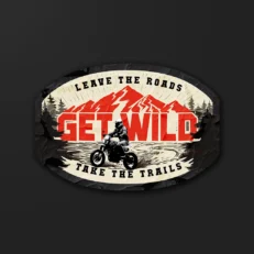 Get Wild | Sticker