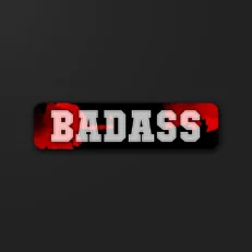 Badass | Sticker