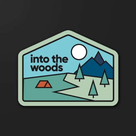 Into The Woods | Sticker