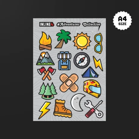 Adventure Mini Sticker Set